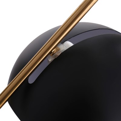 Светильник "Рестор" 1хЕ27 40Вт черный 20х26х130 см. - фото 2035953