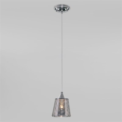 Светильник Ollie, 60Вт E14, цвет хром - фото 2035970