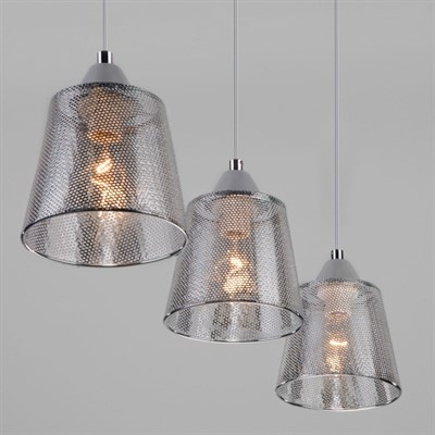 Светильник Ollie, 3x60Вт E14, цвет хром - фото 2035975