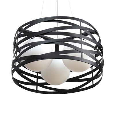 Светильник 88285733/3BK E27 40Вт черный 40х40х60 см - фото 2036012