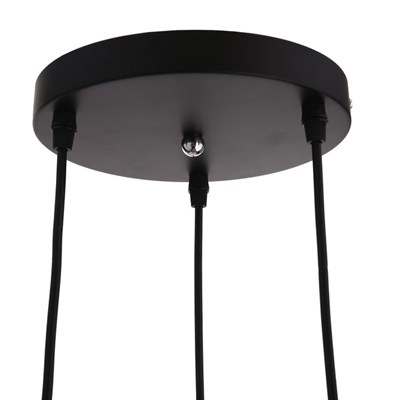 Люстра подвес 8347 3хE27 черный - фото 2036022