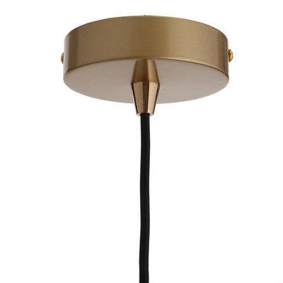 Люстра подвес 2347 1хE27 матовое золото - фото 2036028