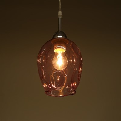 Люстра подвес 4347 1хE27 хром - фото 2036031