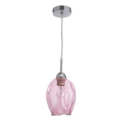 Люстра подвес 4347 1хE27 хром - фото 2036032