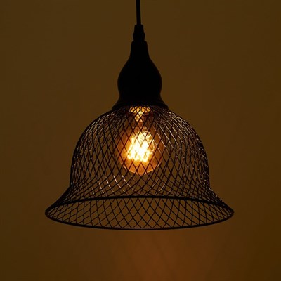 Люстра 6929/1 1х40W E27 черный - фото 2036067