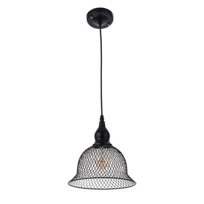 Люстра 6929/1 1х40W E27 черный - фото 2036070