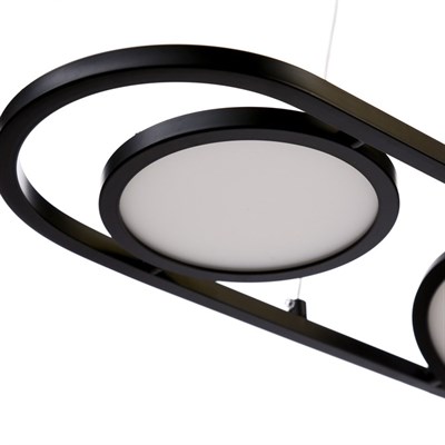 Светильник "Равелла" LED 36Вт 4000К черный 19,5х19,5х77 см. - фото 2036076