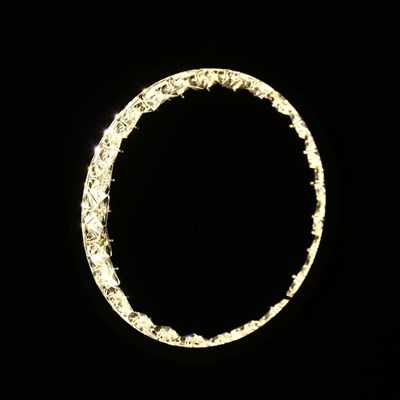 Светильник "Кристал" LED 4000К хром 15х15х100 см. - фото 2036110