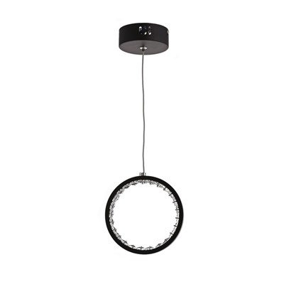 Светильник "Кристал" LED 4000К черный 15х15х100 см. - фото 2036119