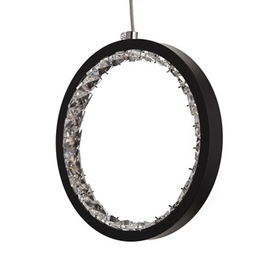 Светильник "Кристал" LED 4000К черный 15х15х100 см. - фото 2036120