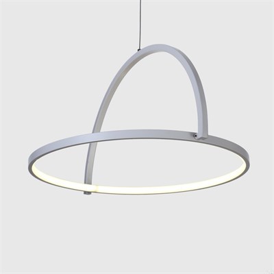 Люстра "Орнато" LED 27Вт 4000К белый 47х47х120 см. - фото 2036141