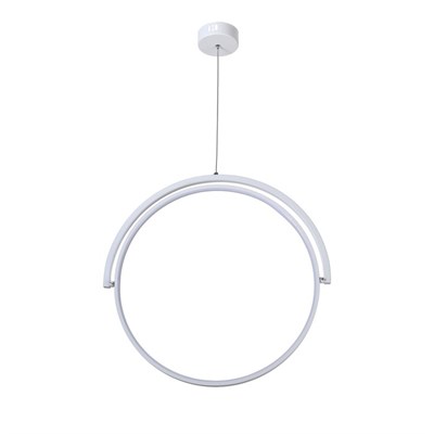 Люстра "Орнато" LED 27Вт 4000К белый 47х47х120 см. - фото 2036142