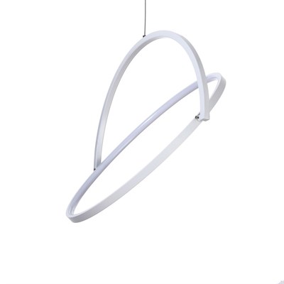 Люстра "Орнато" LED 27Вт 4000К белый 47х47х120 см. - фото 2036145