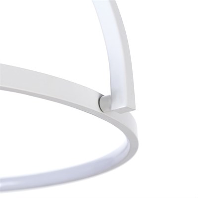 Люстра "Орнато" LED 27Вт 4000К белый 47х47х120 см. - фото 2036146