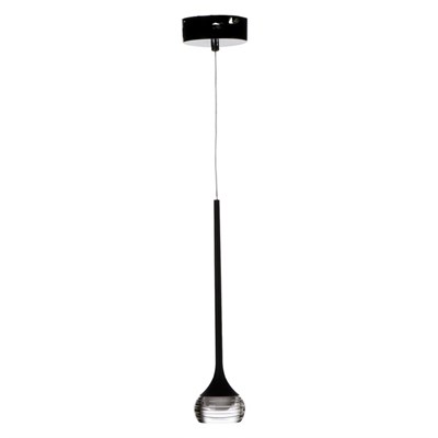 Светильник "Одетта" LED 3Вт черный 8х8х120 см. - фото 2036155