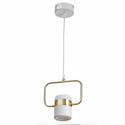 Светильник "Ворм" 8Вт LED белый-золото 18х10х120 см. - фото 2036170