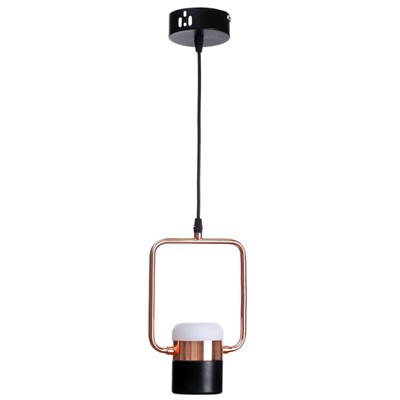 Светильник "Ворм" 8Вт LED черный-золото 18х10х120 см. - фото 2036180