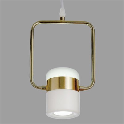 Светильник "Ворм" 8Вт LED белый-золото 18х10х120 см. - фото 2036183