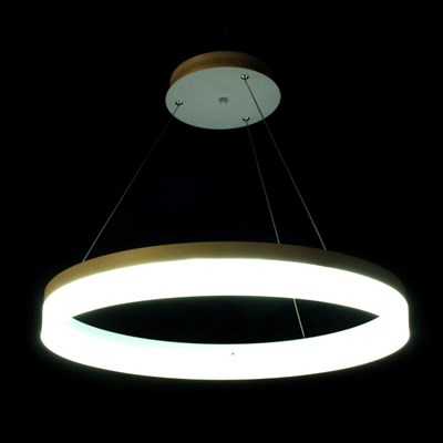 Светильник "Круг" 36W 3000K/4000K LED белый 60x60x13 см - фото 2036198