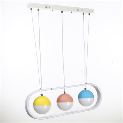 Люстра "Планетариум" LED 136Вт 3000К - 6000К белый 60х13,5х21 см - фото 2036215