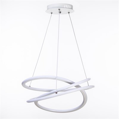 Люстра "Изгибы" LED 100Вт 3 режима 220В 43х43х19 см - фото 2036221