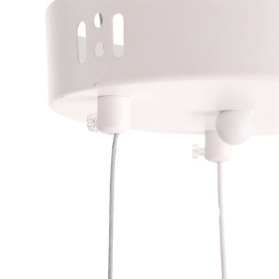 Люстра "Зигзаг" LED 160Вт 3000К - 6000К белый 64х64х10 см - фото 2036225