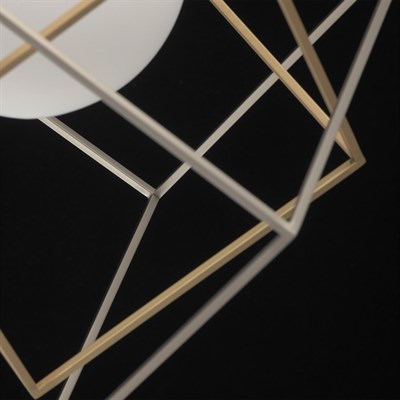 Светильник "Призма", 7Вт LED 3000K 560лм, цвет никель, бронза - фото 2036274