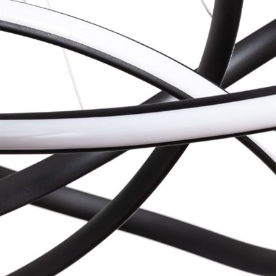 Светильник SWING, 60Вт LED, цвет чёрный, 2230лм, 4000K - фото 2036284