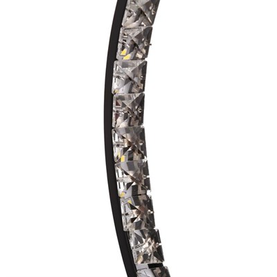 Светильник "Кристал" LED 4000К черный 25х25х100 см. - фото 2036324