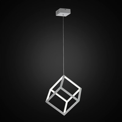 Люстра Куб, 30Вт LED, 1950Lm, 4000K, белый - фото 2036402