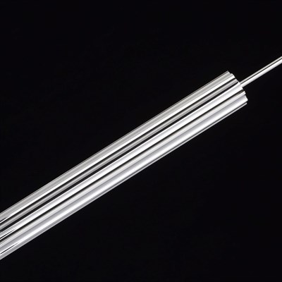 Люстра подвес "Ракурс" 5x5W LED стальной 75x6x255см - фото 2036447