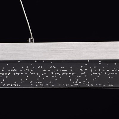 Люстра подвес "Ральф" 1x24W LED хром 100x7x195см - фото 2036455