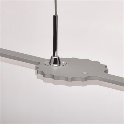 Люстра подвес "Ральф" 5x5W LED хром 93x9x320см - фото 2036466