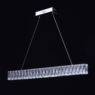 Люстра подвес "Гослар" 180x0,1W LED хром 79x5x246см - фото 2036484