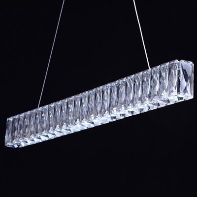 Люстра подвес "Гослар" 180x0,1W LED хром 79x5x246см - фото 2036488