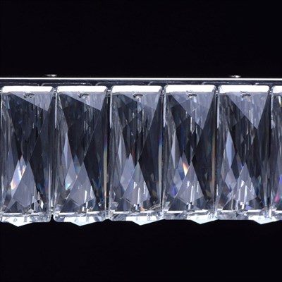 Люстра подвес "Гослар" 240x0,1W LED хром 96x5x252см - фото 2036497