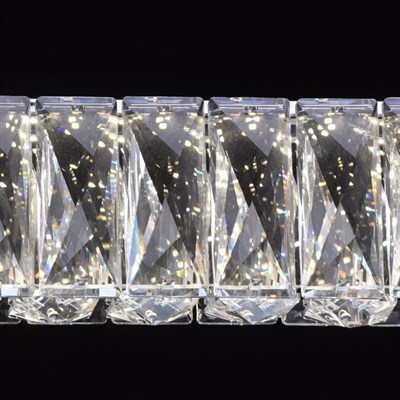 Люстра подвес "Гослар" 240x0,1W LED хром 96x5x252см - фото 2036498