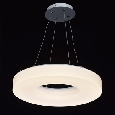 Люстра подвес "Норден" 30W LED белый 48x48x214,5см - фото 2036509