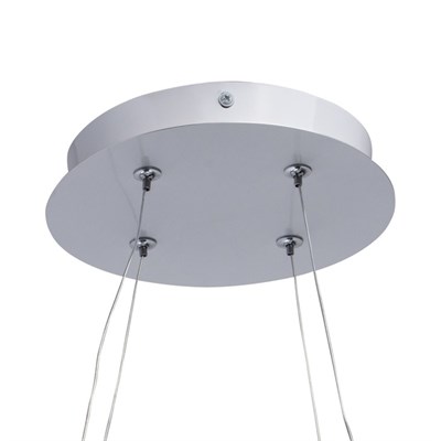 Люстра подвес "Норден" 30W LED белый 48x48x214,5см - фото 2036516