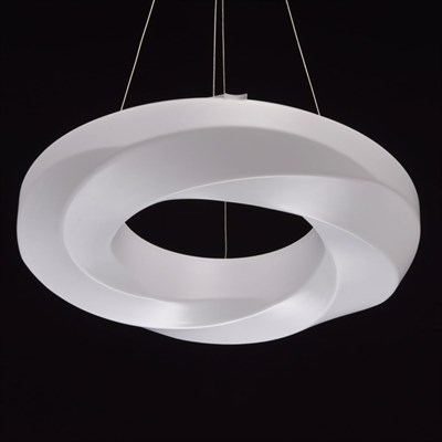 Люстра подвес "Норден" 30W LED белый 48x48x223см - фото 2036521