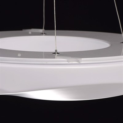 Люстра подвес "Норден" 30W LED белый 48x48x223см - фото 2036522