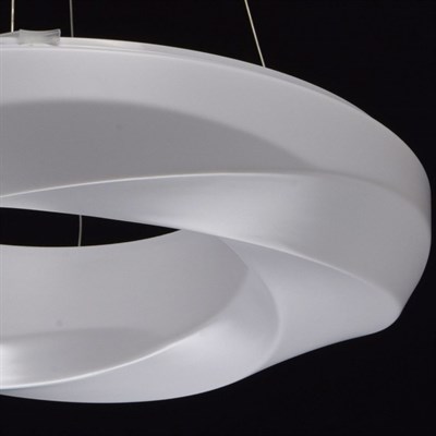 Люстра подвес "Норден" 30W LED белый 48x48x223см - фото 2036523