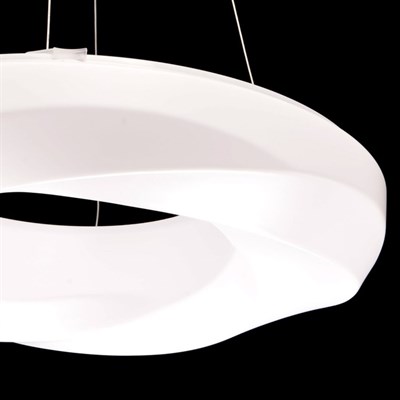 Люстра подвес "Норден" 30W LED белый 48x48x223см - фото 2036524