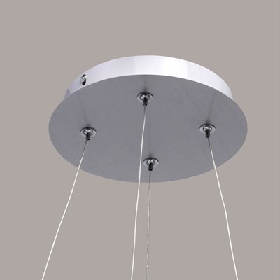 Люстра подвес "Норден" 30W LED белый 48x48x223см - фото 2036525