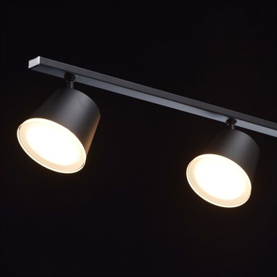 Люстра подвес "Гэлэкси" 5x6,5W LED черный 110x8,3x150см - фото 2036540