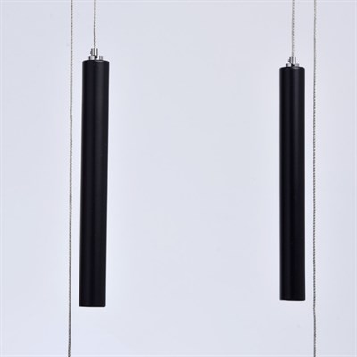 Люстра подвес "Гэлэкси" 5x6,5W LED черный 110x8,3x150см - фото 2036544