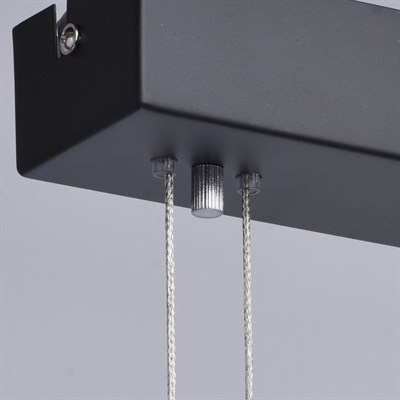 Люстра подвес "Гэлэкси" 5x6,5W LED черный 110x8,3x150см - фото 2036546