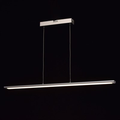 Люстра подвес "Ральф" 4x4.8W LED хром 100x6x290см - фото 2036548