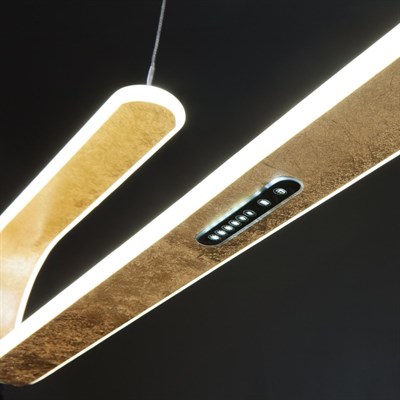 Светильник Sender 30Вт LED 3000-7000 К золото 80x5x177см - фото 2036594