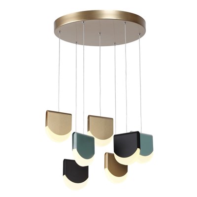 Люстра REBEL 40Вт 3000К LED золото - фото 2036632